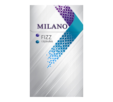Сигареты Milano FIZZ c двумя кнопками вкус фруктовый / мята оптом