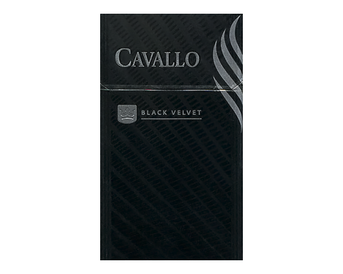 Сигареты CAVALLO Black Velvet оптом Сигареты CAVALLO Black Velvet оптом
