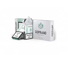 Сигареты Soprano Menthol Superslims (Сопрано Ментол Суперслимс) оптом
