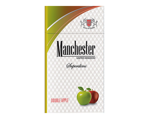 Сигареты Manchester Double Apple Superslims оптом Сигареты Manchester Double Apple Superslims оптом