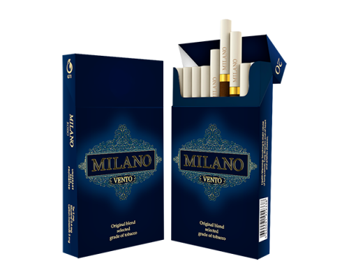 Сигареты MILANO VENTO виноград оптом Сигареты MILANO VENTO виноград оптом