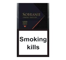 Сигареты Sobranie Black Nano