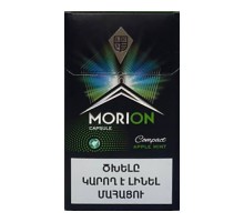Сигареты Morion Capsule Applemint Superslim (Морион Яблоко Кнопка Суперслим) оптом