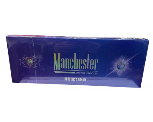 Сигареты Manchester Blue Mist Fushion (Манчестер Кнопка Черника Суперслим ) Сигареты Manchester Blue Mist Fushion (Манчестер Кнопка Черника Суперслим )