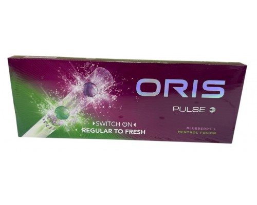 Сигареты Oris Pulse Blueberry Menthol  ( Орис Пульс Черника Ментол Суперслимс )