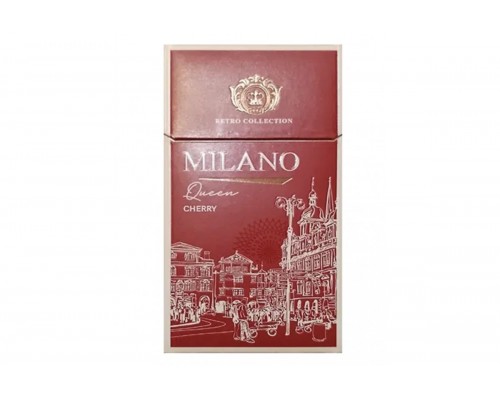 Сигареты Milano Retro Collection Queen Cherry (Милано Ретро Вишня Компакт) оптом