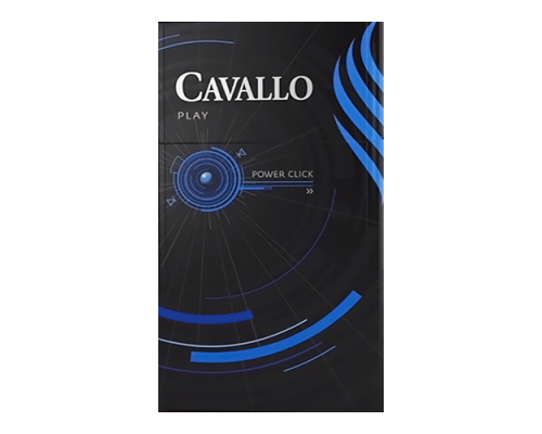 Сигареты CAVALLO Play Blue Power Click с Капсулой Ментола оптом Сигареты CAVALLO Play Blue Power Click с Капсулой Ментола оптом