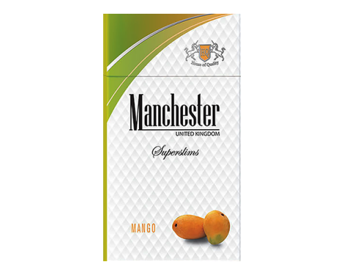 Сигареты Manchester  SuperSlims Манго оптом