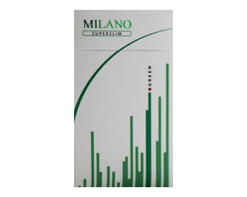 Сигареты Milano SuperSlims Green оптом Сигареты Milano SuperSlims Green оптом